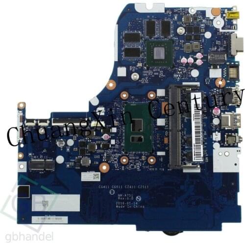 For YOGA 510-15ISK Motherboard NM-A751 Intel i7-6500U 4GB RAM is GF940MX 2GB Original integrated motherboard 100% fully tested