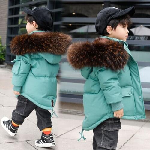 2020 Winter New Childrens Clothing Jackets Coat , Kids Clothes Outerwear Coats , White Duck Down Girls Boys Jacket Parka W847