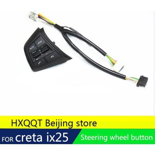 For HYUNDAI Creta IX25 1.6 2015-2018 left Steering wheel button switch volume control button Bluetooth phone with wire