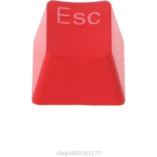 Mechanical Keyboard Thick PBT Red ESC Keycap R4 Cherry MX Switch OEM Height F08 21 Dropshipping