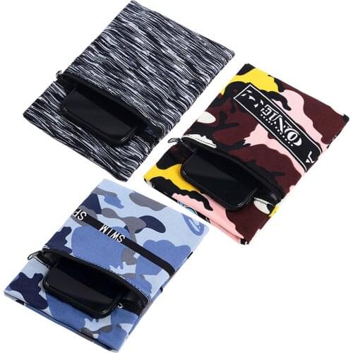 Multifunctional Wallet Zipper Wrist Strap Storage Bag Sports Wristband Pouch portable phone keys coins outdoor cycling carrier