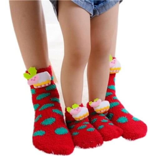 Christmas Fashion Adult Men Women Baby Kids Christmas Socks Xmas Winter Warm Ankle Socks