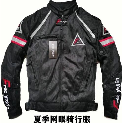 2019 new arrive Mens Motorbike Oxford mesh summer biker Jacket Motorcycle Jacket motocross Racing road Jacket