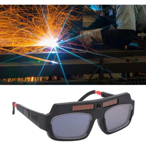Automatic Dimming Welding Glasses Anti-Glare Goggles Argon Arc Welding Glasses Solar Welding Glasses