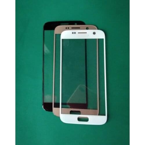 AAA+ S6 S7 Front Outer Glass+oca film replacement for Samsung Galaxy S7 G930 G930F S6 G920 G920F LCD touch screen screen