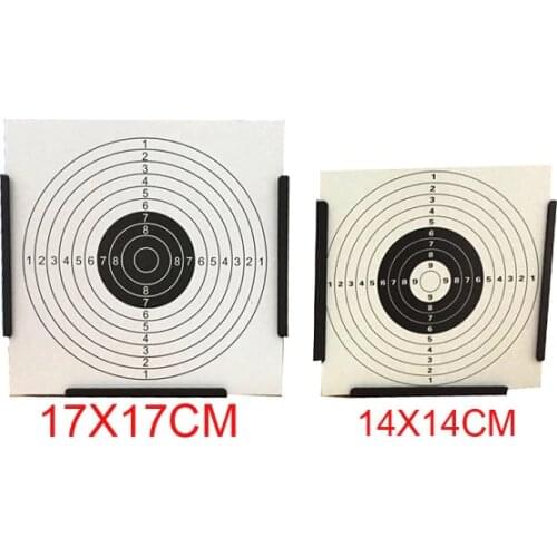 Airgun Target & Cone-shaped Black Pellet Trap W. 20 Pcs Paper Targets / Also for Paintball and BB Gun Shooting