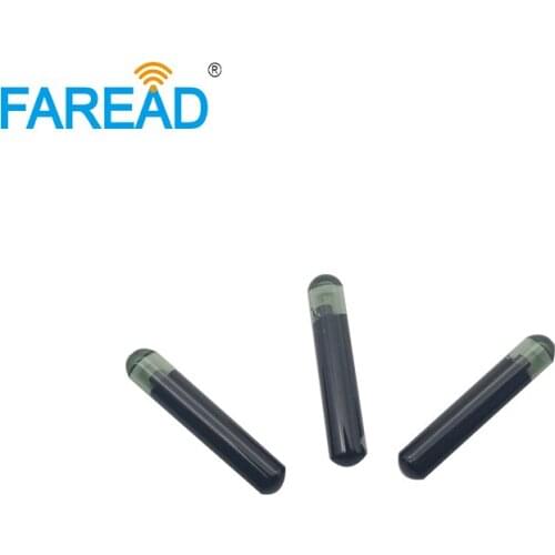 ISO11784/5 4*22mm glass tag RFID transponder with EM4305 chip type and Free ICAR Coding