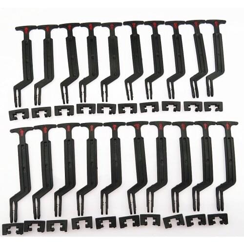SCJYRXS 50Pcs Car Engine Front Hood Cover Lock Release Handle Levers For VW Passat B5 B5.5 3B0623593C 3B0 623 593C 3B0 623 593 C