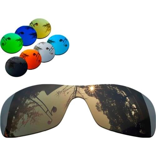 100% Precisely Cut Polarized Replacement Lenses for Antix Sunglasses Copper Mirrored Coating Color- Choices