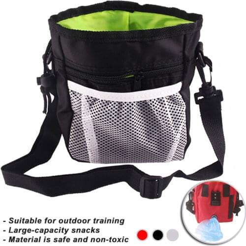 Dog Training Bags Outdoor Portable Pets Acessorios Dog Snack Pack with Adjustable Waist Belt Nylon Large Capacity Pet Products