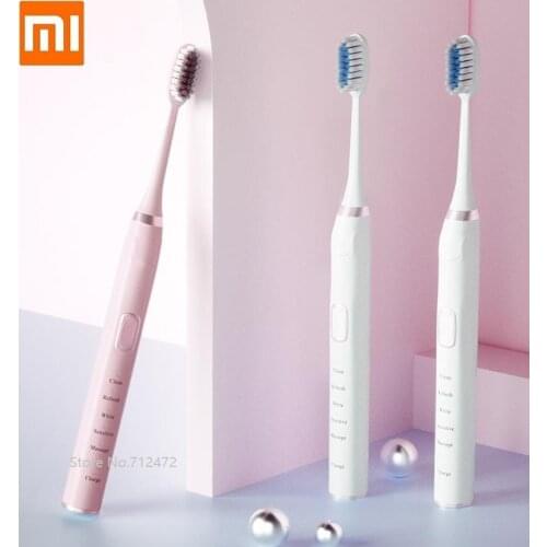 Youpin FAT Smart Ultrasonic Sonic Electric Toothbrush USB High frequency magnetic levitation power Whitening Tooth brush