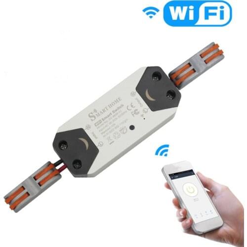 DIY WiFi Smart Light Switch Universal Breaker Smart Life APP Remote Control Works with Alexa Google Home Smart Home Automation