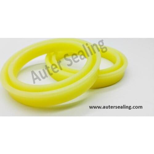 IDI Rod U cup seal ID=5.8 / 20/ 25 / 30 / 35 / 40 mm PU Single Lip U seal YELLOW Color U RING Hydraulic rubber seal