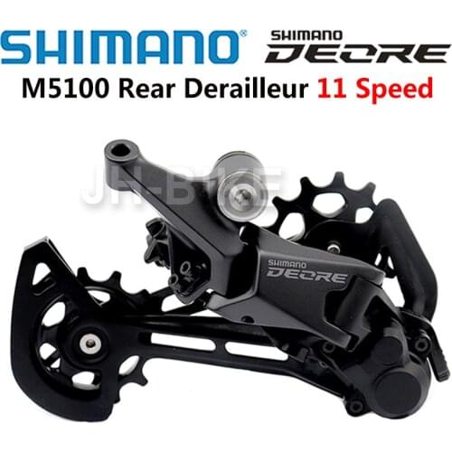 2020 New Shimano Deore M5100 SGS Long Cage Rear Derailleur SHADOW RD+ 11 Speed Bike Bicycle Rear Derailleur