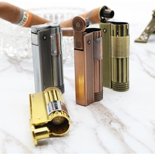 Lighter gasoline Kerosene Lighter Gasoline Petroleum Lighter Refillable Gasoline Cigarette Metal Retro Men Gadgets Not IMCO