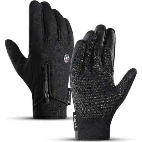 Winter Warm Gloves Anti Slip Windproof Waterproof Warm Touch Screen Gloves Unisex Skiing Gloves Motorcycle Riding Gloves