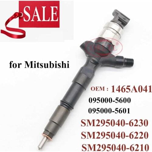 1465A041 095000-5600 Fuel injector 0950005600 Nozzle 95000-5601 SM295040-6230 SM295040-6220 09500-670 for L200 4D56 Eu