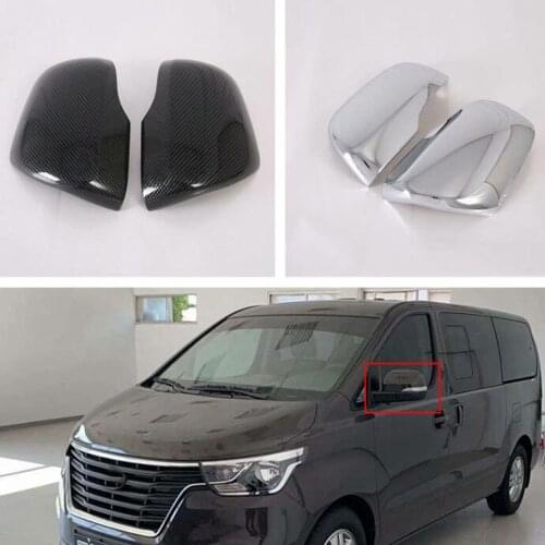 ABS Car Styling For Hyundai Starex H-1 Side Rear View Mirror Cover Auto Molding Accessories 2pcs