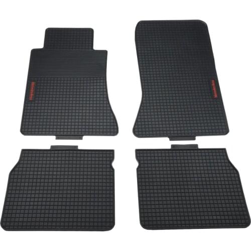 Custom Car Floor Mats for Mercedes-Benz 1984-1997 E Class W124 2006-2011 ML W164 NoOdor Front and Rear Carpets Waterproof Rubber