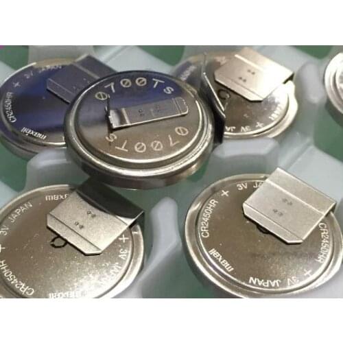 CR2450HR 3V CR2450 resistant high heat buckle type manganese dioxide lithium battery 550MAH high temperature resistance