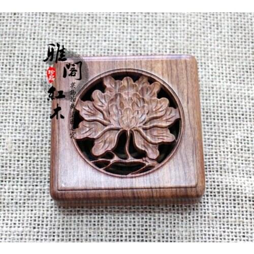 Factory direct mahogany wood box incense coil incense incense box wooden box wholesale vaporizer