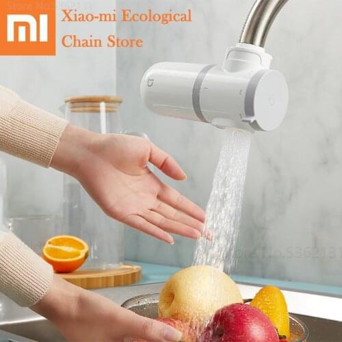 Xiaomi Mijia Tap Water Purifier Kitchen Faucet Percolator Water Filter Activated Carbon Filtro Rust Bacteria Removal Replacement