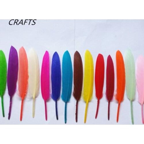 Wholesale 200-5000 pcs / lot beautiful duck feathers, size 10-15cm / 4-6 inch, color to choose, please leave a message