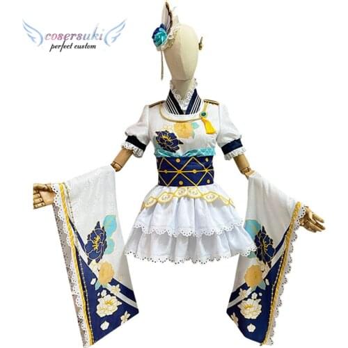 LoveLive! School idol festival Mifune Shioriko Cosplay Carnaval Costume Halloween Christmas Costume