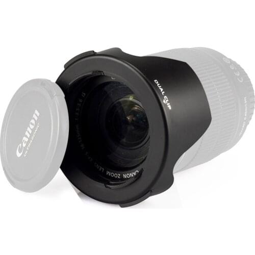 Qeento 52mm camera lens hood for nikon D5500 D5300 D5200 D5100 D5000 D3300 D3200 D3100 D3000 D60 D40X D40 18-55mm 18-140mm lens