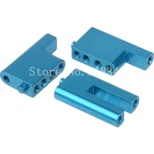 860011 3P HSP Aluminum Alloy Radio Plate Post Upgrade Parts For 1/8 Scale Models Nitro Gas Short Course Truck 94763 RC Car