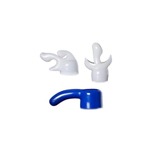 Removable Magic Wand Massager Attachment Accessory for 10/15/20/30 Speeds Magic Wand Massager,Replacement Head Tips 3pcs/set DHL