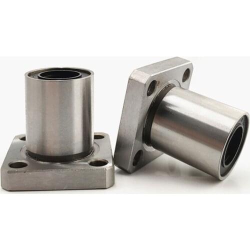 LMK6/8/10/12/13/16/20/25/30/35UU Square Flange Linear Motion Bearing Ball Bushing