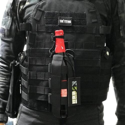 TAK YIYING Tactical Premium Beer Military Molle Miniature bag Outdoors Molle Water Bottle Pouch