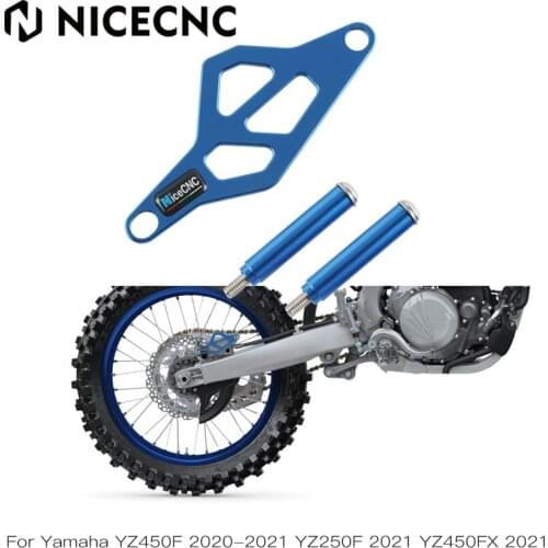 NiceCNC Rear Brake Caliper Guard Protector Cover For Yamaha YZ450F 2020-2021 YZ250F 2021 YZ450FX 2021 Motorcycle Accessories