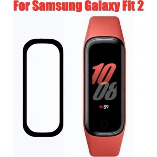1/3/5 Pcs Soft TPU Clear Smartband Protective Film For Samsung Galaxy Fit 2 SM-R220 Smart Wristband Screen Protector Cover