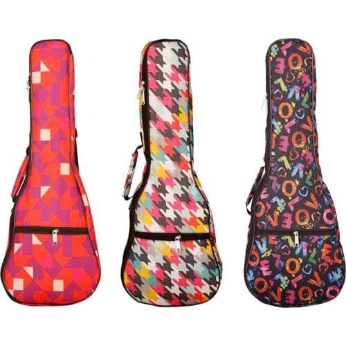 21/23/26'' inch Ukelele Carrying Gig Bag Case Uku Thickness Padded Backpack