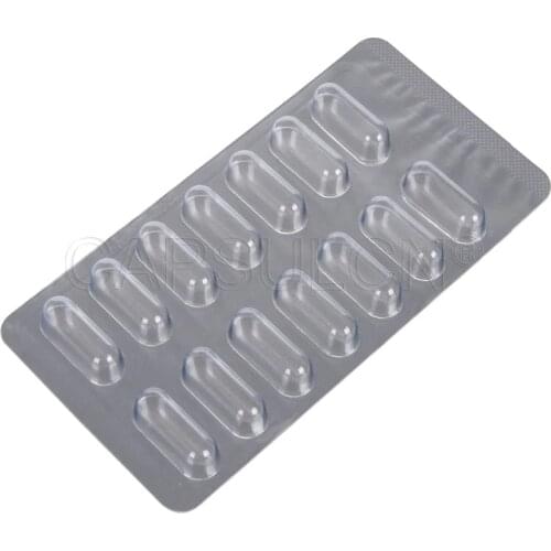1000 pcs/ carton for (size 2#) Capsule Blister, Capsule Blister Packing Sheet For Capsule with 14 holes