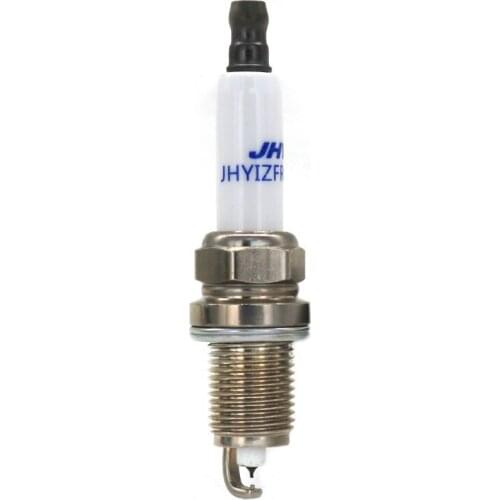 4 Pcs Double iridium spark plug X1, 3 series N46B20 engine, For Bentley Elegant 4.8L OEM IZFR6H11