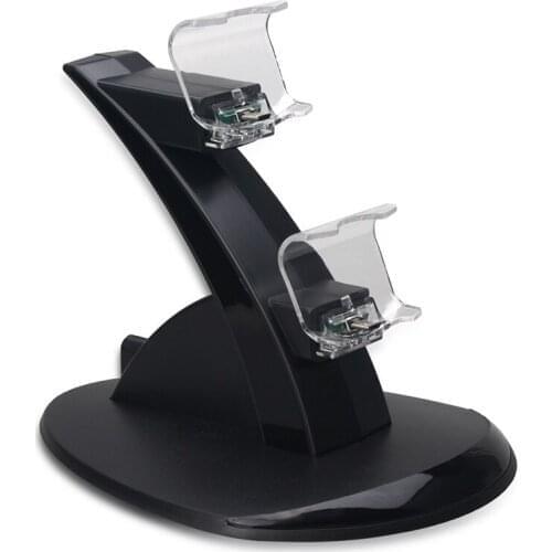 PS4 Accessories Joystick Charger Gamepad Charger Charging Station Micro USB Charging Stand ForSONY Playstation Controller