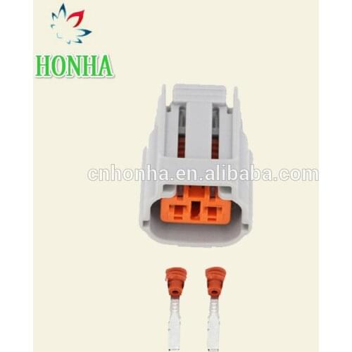 FREE shipping 2 Pin Male and Female Plug sealed Automotive Car Injector Wire harness Connector