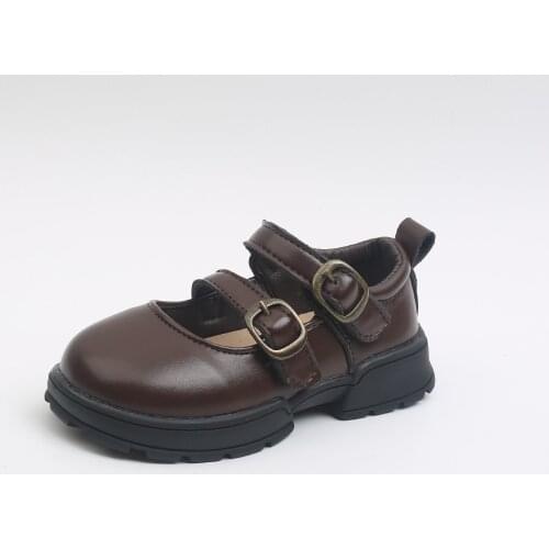 CNFSNJ brand 2021 new Fashion Girls Patent Leather Party Wedding Childrens Princess Shoes Kids decoration sneakers