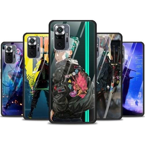 Cool Street Punk Boy Girl For Xiaomi Redmi K40 K30 K20 9T 9C 9A 9 8A 7 Pro Plus Tempered Glass Phone Case