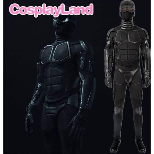 The Boys 2 Black Noir Cosplay Costume Halloween Carnival Superhero Battle Outfit Adult Men Black Jumpsuit Do Custom