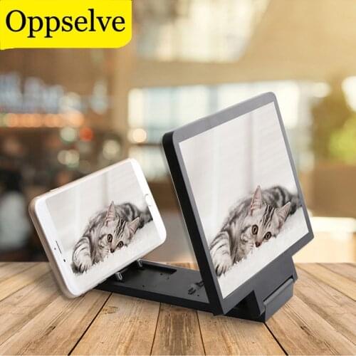 Mobile Phone Holder Stand Screen Video Magnifier Video Amplifier Amplifying Desktop Foldable Bracket Tablet Holder Eye Protector