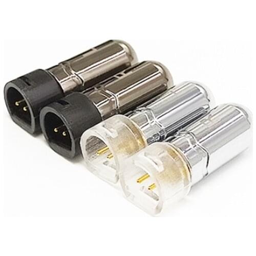 Headphone upgrade metal gold-plated pins for IE8 IE80 IE8I 1pair(L+R)