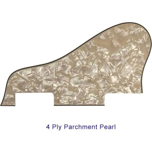Pleroo Custom Guitar Parts - For ES 335 Jazz Archtop Guitar Pickguard Scratch Plate no hole