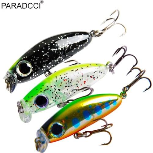 Sales PARADCCI 8-Color Wiggler 40mm 2.2g Super Quality Carp Hard Bait Herring Bass Crank Freshwater Fishing Tackle Minnow