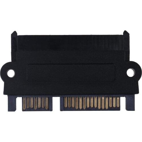 Professional SFF-8482 SAS To SATA 180 Degree Angle Adapter Converter Straight Head Computer Accessories PC Parts Drop Shipping