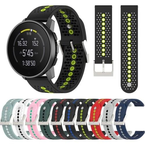 Official Style Sport Silicone Watch Strap For SUUNTO 9 PEAK band For SUUNTO 3 Replacement Wristbands Bracelet Watchbands