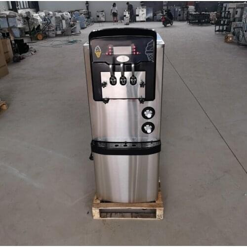Most Popular Soft Ice Cream Machine Three Flavors Yogurt Ice Cream Makers Commercial Ice Cream Production Machine